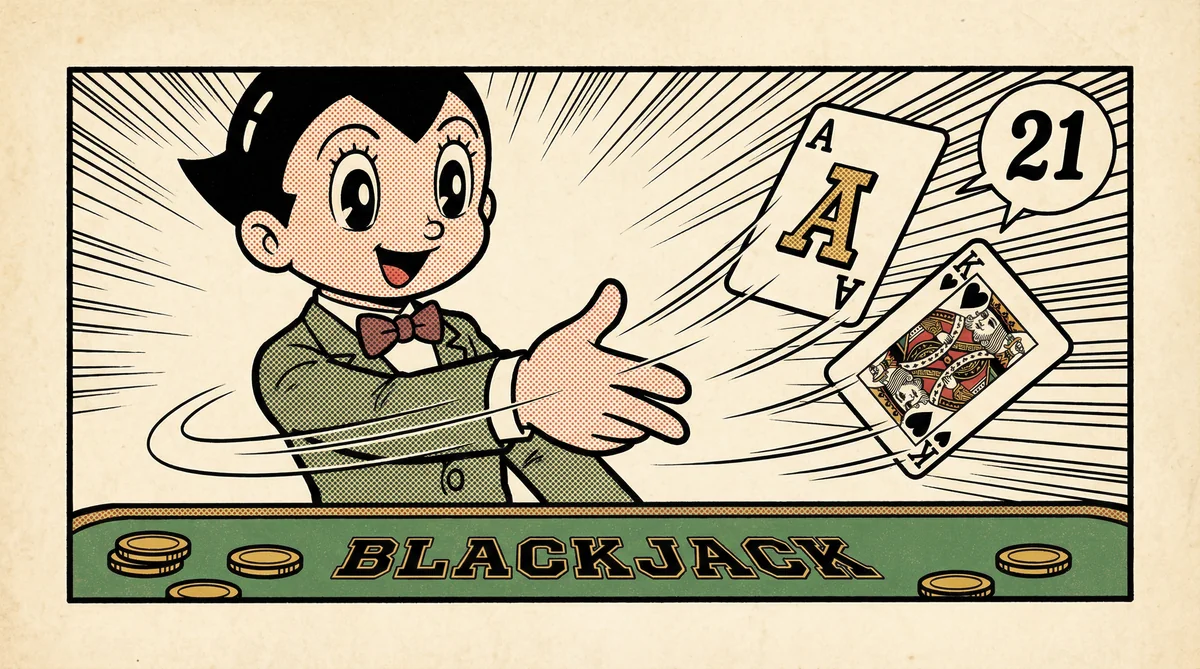 Blackjack Luvabet - Jogo de 21 Pontos Online